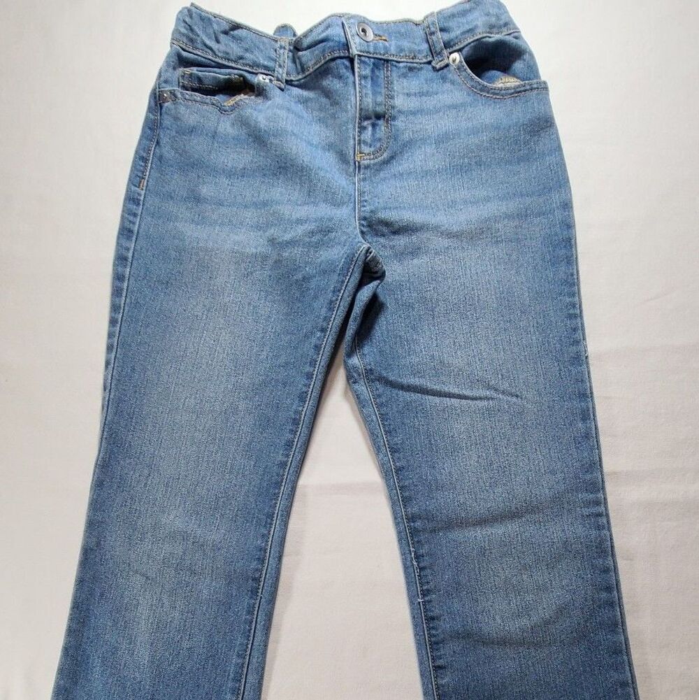 The Children’s Place Girls Skinny Jeans Size 12 Blue Denim Stretch Waist